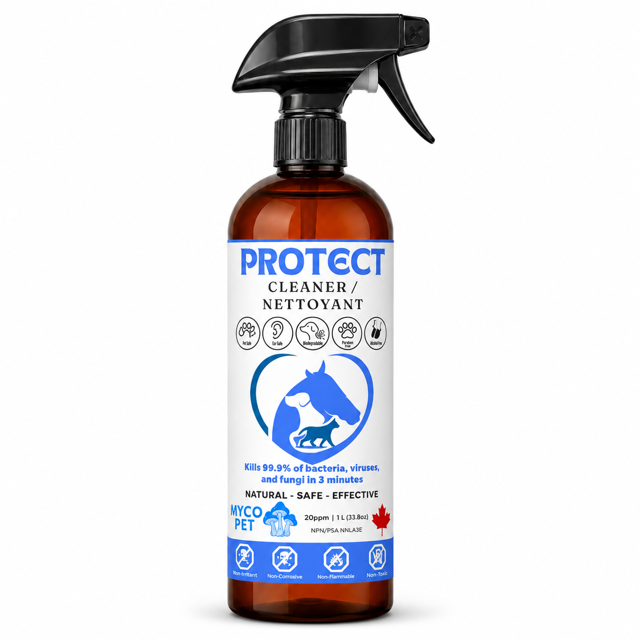 PROTECT Spray for Horse — Hypochlorous Acid Skin, Paw, Ear & Hot Spot Support